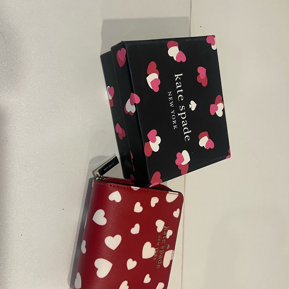 Kate Spade Red Heart Wallet